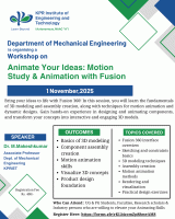 Workshop on Animate Your Ideas: Motion Study & Animation with Fusion 2025